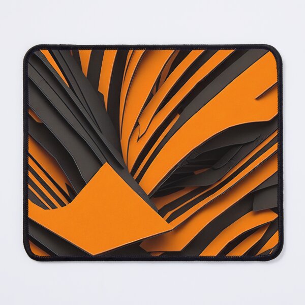 Item preview, Black and orange Abstract pattern designed and sold by Rothnaric.