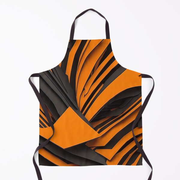Item preview, Black and orange Abstract pattern designed and sold by Rothnaric.