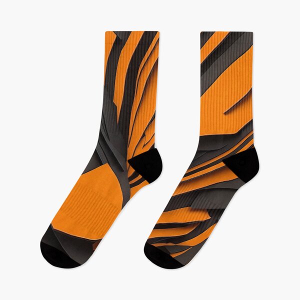 Item preview, Black and orange Abstract pattern designed and sold by Rothnaric.
