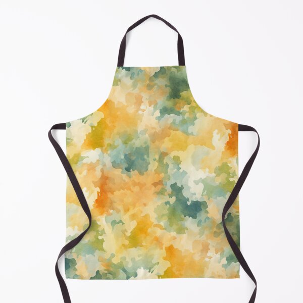 Item preview, Watercolour Ink and Blotches Autumn Pattern designed and sold by 89BLACK.