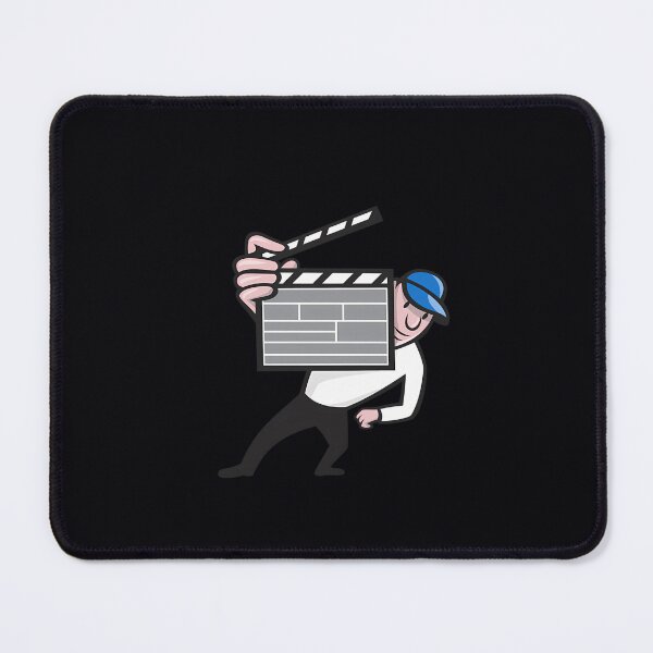 Item preview, Director With Movie Clapboard Cartoon  	 designed and sold by etirnodao15.