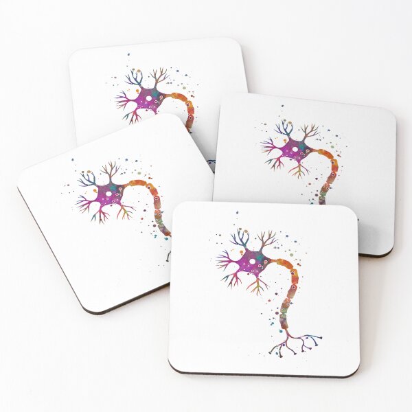 Item preview, Neuron art, neuroscience art, nerve cell  designed and sold by PrintsFinds.