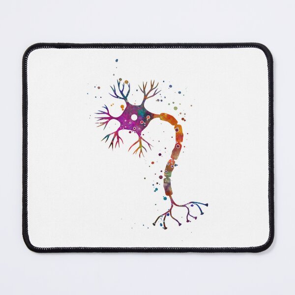 Item preview, Neuron art, neuroscience art, nerve cell  designed and sold by PrintsFinds.