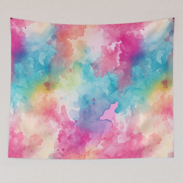 Item preview, Watercolour Ink and Spray Blotches Pattern designed and sold by 89BLACK.