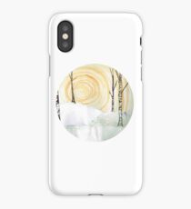 Snowy scene iPhone Case