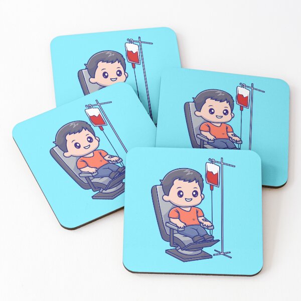 Item preview, Heartwarming Gesture: Cute Man Blood Transfusion designed and sold by hjian8219.