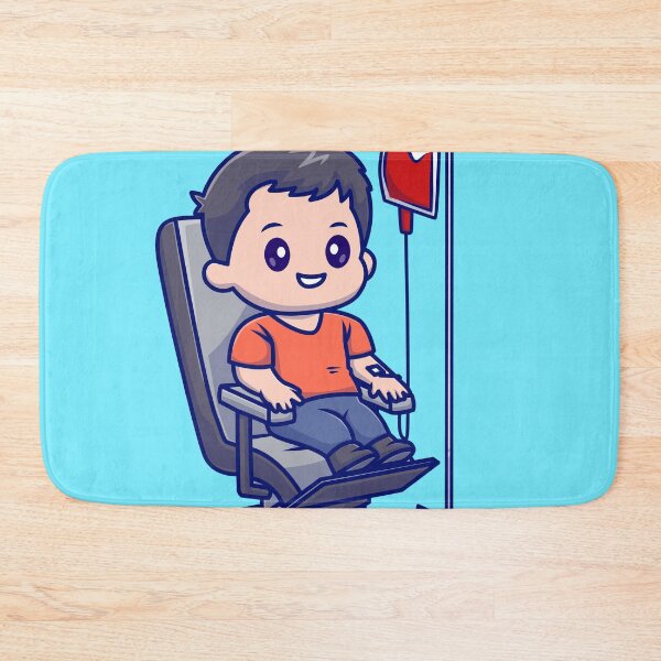 Item preview, Heartwarming Gesture: Cute Man Blood Transfusion designed and sold by hjian8219.