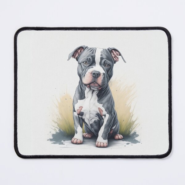 Item preview, Staffordshire bullterrier puppy designed and sold by SpacePingoo.
