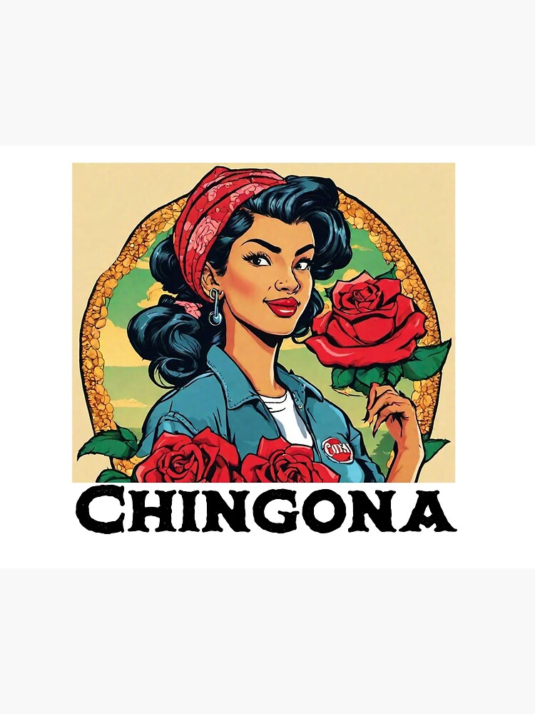 Mochila saco for Sale con la obra «Soy Mujer Latina Chingona Red Rose in  Hair Cita inspiradora Mujer Latina, mujeres mexicanas, orgullo mexicano» de  Socami