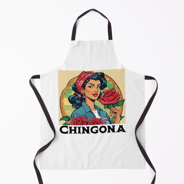 Item preview, Chingona Red Rose Latina Strong Woman Mexicana designed and sold by gillys.