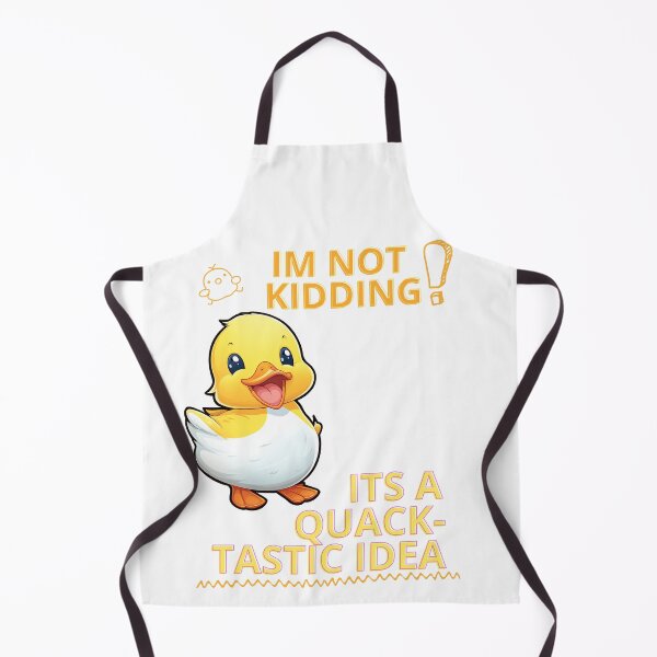 Item preview, Im not kidding cute duck designed and sold by WickyWildLife.