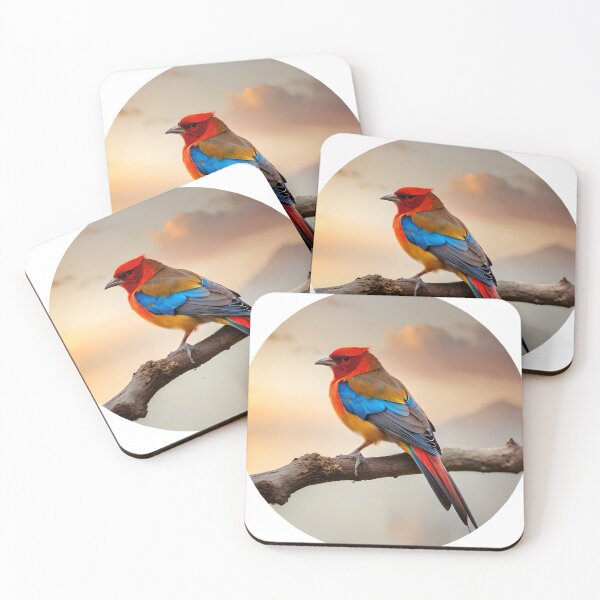 Item preview, bird on tree humming bird designed and sold by FriedGummyBears.
