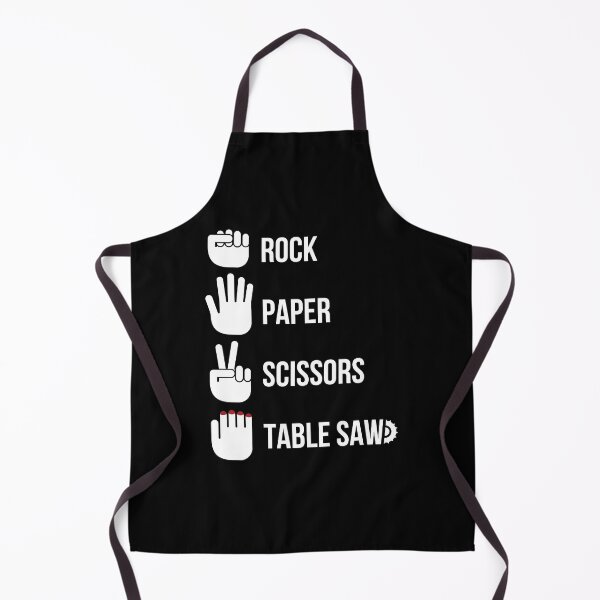 Item preview, Rock Paper Scissors Table Saw Carpenter designed and sold by MooonTees.