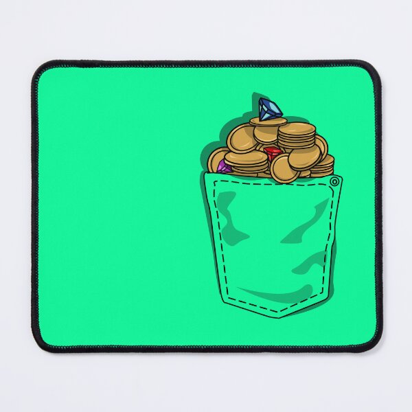 Item preview, Treasure in My Pocket: Turquoise Trove of Gold and Gems designed and sold by Fun Funky Designs.
