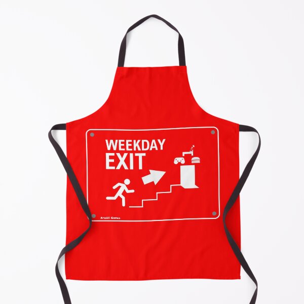 Item preview, Weekday Exit Sign designed and sold by ArashiiGames.