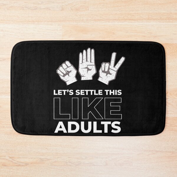 Item preview, Rock Paper Scissors Like Adults designed and sold by MooonTees.