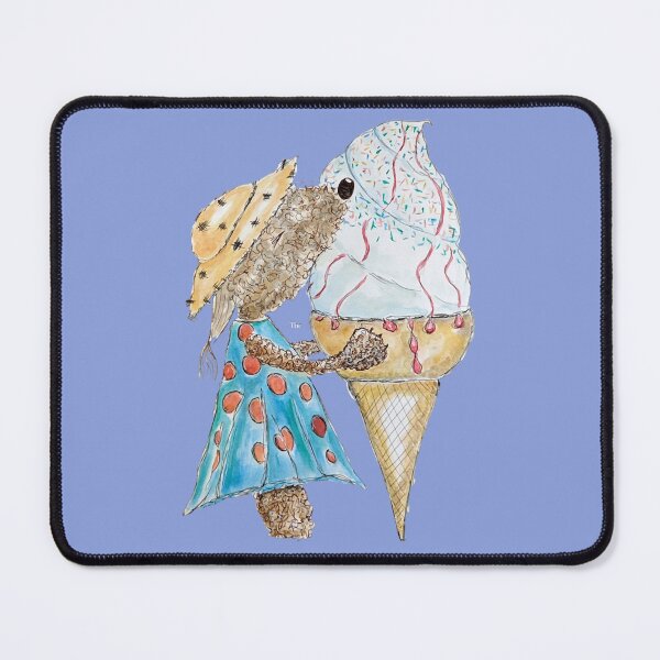 Item preview, Brown Dog eating ice-cream designed and sold by erseph-umph.
