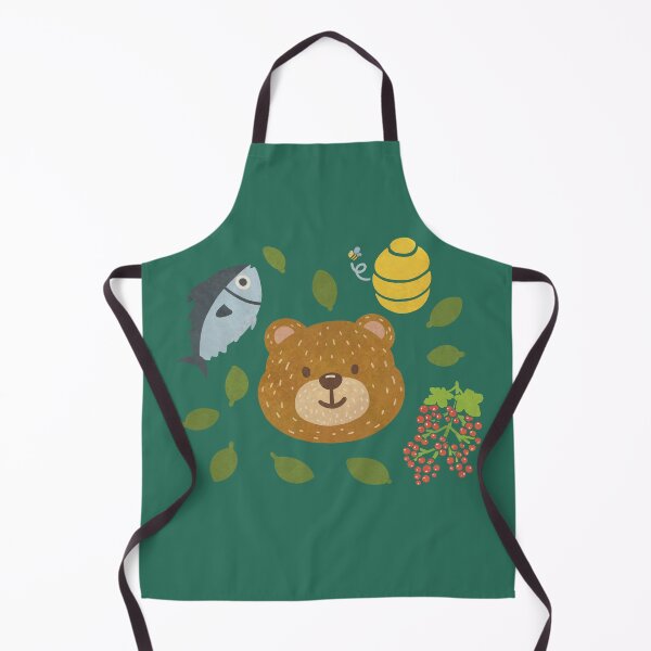 Item preview, Bear and its favorite food designed and sold by iriafung.