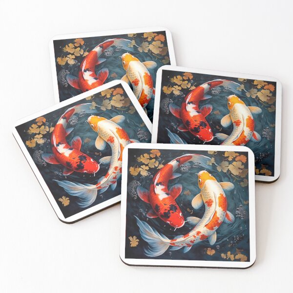 Item preview, Koi Fish - yin yang designed and sold by ArtMysterious.