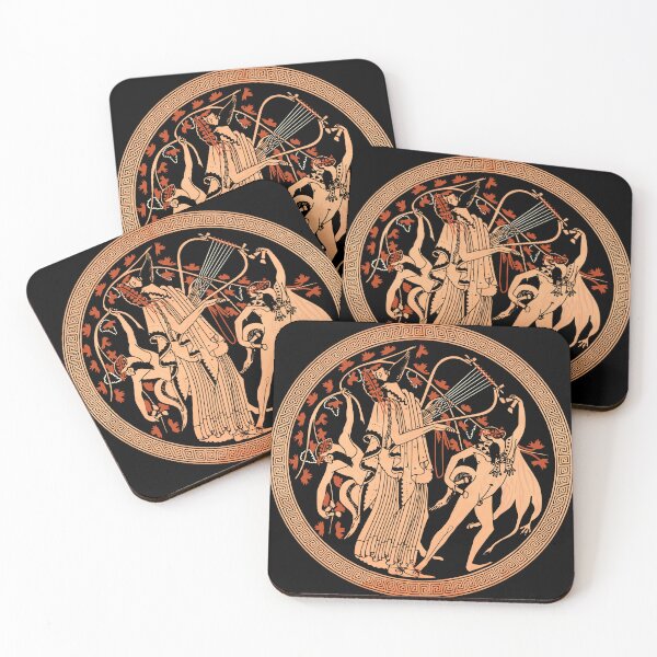 Item preview, Dionysos and dancing Satyrs designed and sold by frederic Lecut.