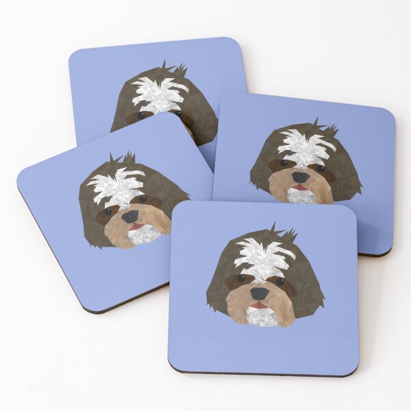 Item preview, Geometric Shih Tzu designed and sold by erseph-umph.
