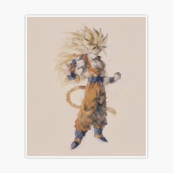 Super Saiyan 5 Gohan Sticker for Sale by uchiha-punx