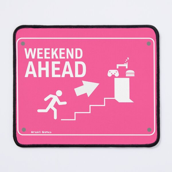 Item preview, Weekend Ahead Exit Sign designed and sold by ArashiiGames.