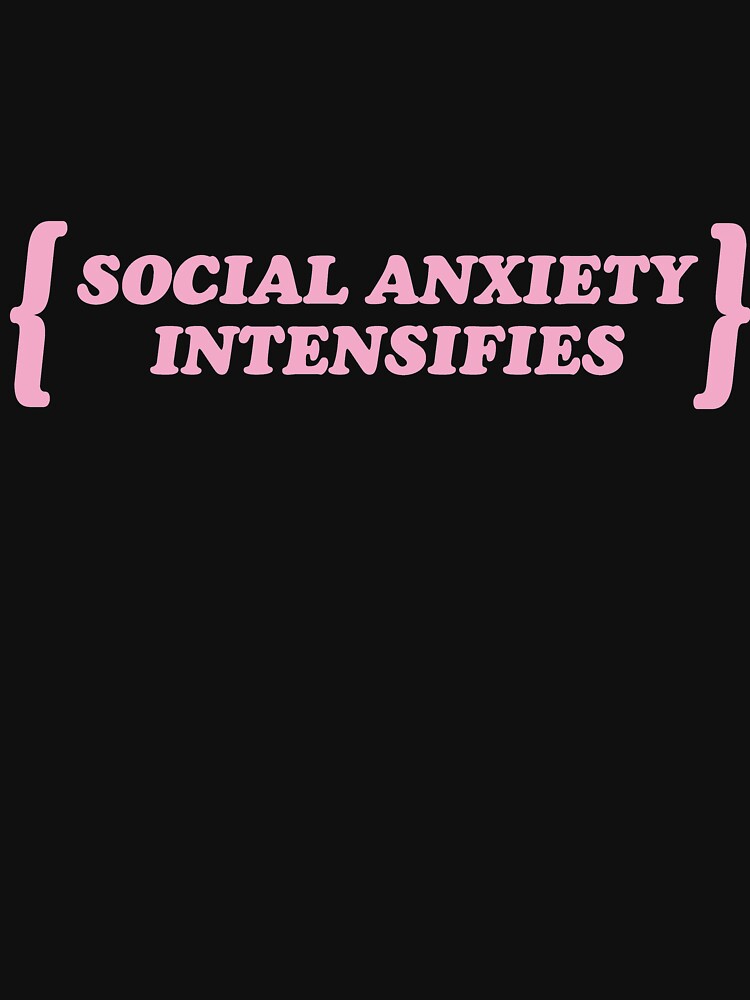Social Anxiety Kawaii Pastel Goth T-Shirt Social Anxiety Kawaii Pastel Goth T-Shirt
