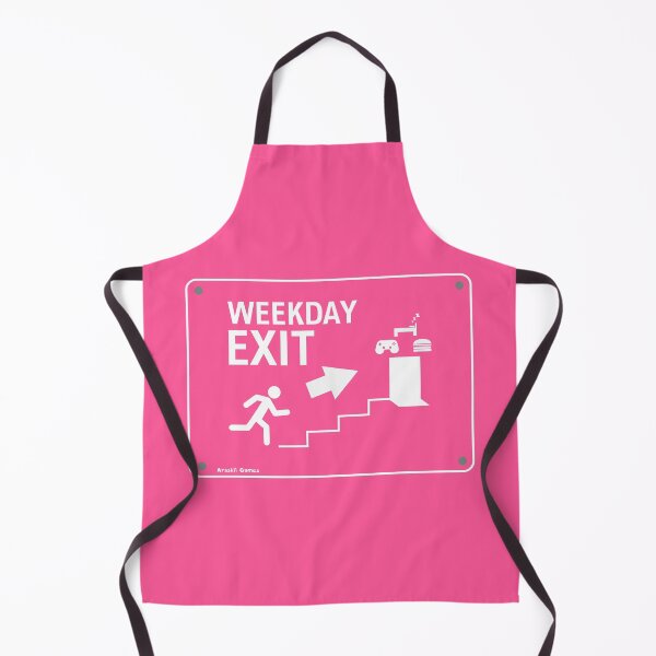 Item preview, Weekday Exit Sign designed and sold by ArashiiGames.