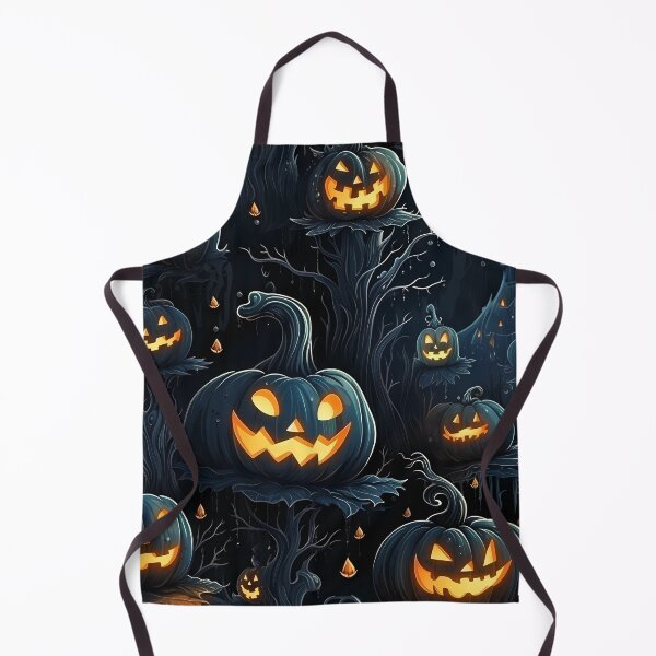 Item preview, Halloween dark pumpkin, seamless Patterns designed and sold by sfwArt.