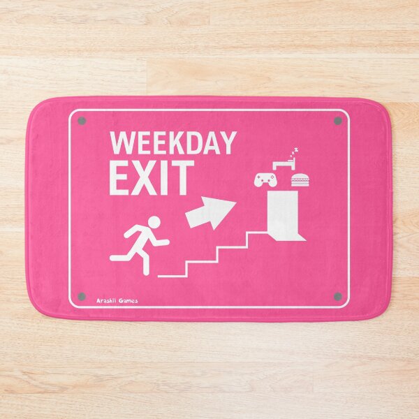 Item preview, Weekday Exit Sign designed and sold by ArashiiGames.