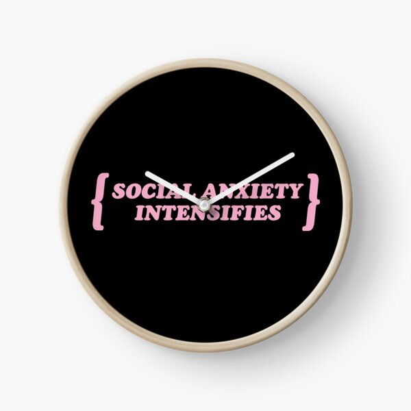 Pastel Goth / Social Anxiety Intensifies / Kawaii Clock