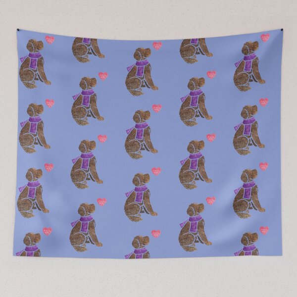 Item preview, Watercolour Labradoodle designed and sold by erseph-umph.
