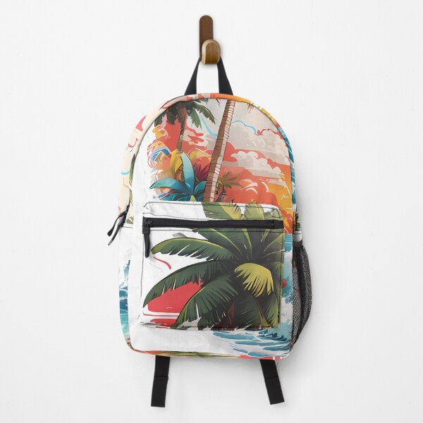 Item preview, Sunset Tropical Beach Splash Art designed and sold by Mash-Labs.