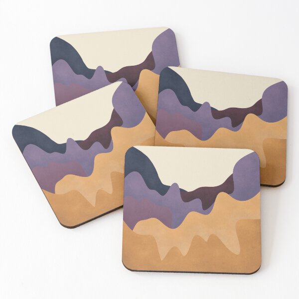 Item preview, Wavy Mountains Mysterious Horizon designed and sold by TakovaCitliva.