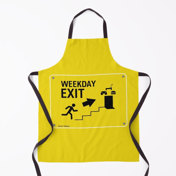 Item preview, Weekday Exit Sign designed and sold by ArashiiGames.