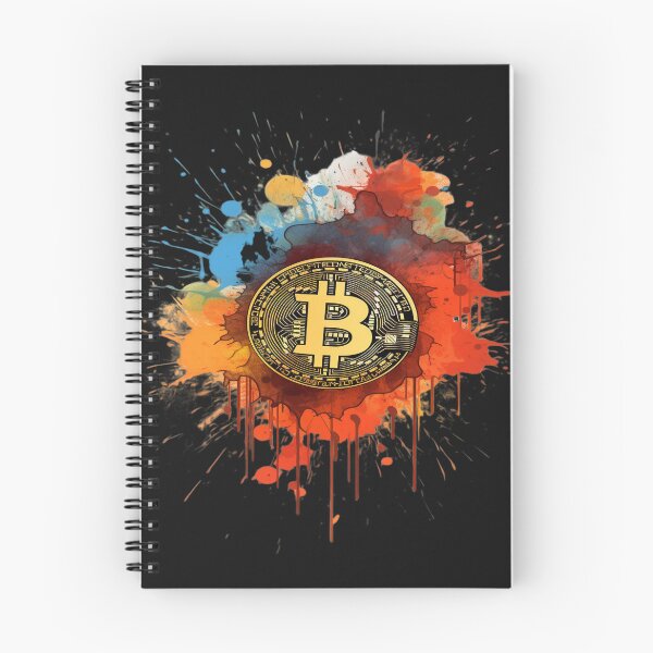 Aperçu de l'œuvre Crypto logo Bitcoin Coin créée et vendue par Procerto.
