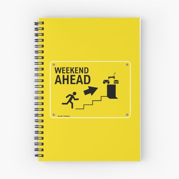 Item preview, Weekend Ahead Exit Sign designed and sold by ArashiiGames.