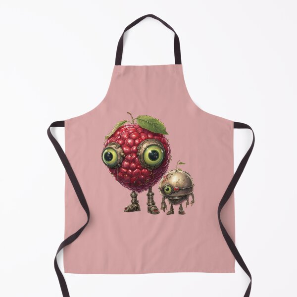 Item preview, Creepy Dystopian Raspberry Fruit Face designed and sold by The Bla in My Brain.