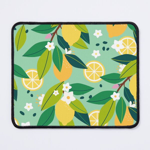 Item preview, Fresh Lemons Seamless Pattern designed and sold by IvanaGraphics.