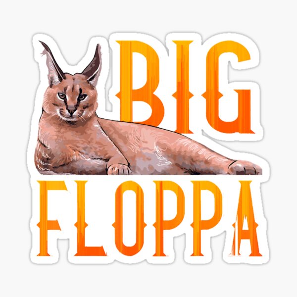 Pegatinas: Big Floppa Meme