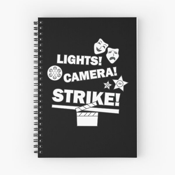 Item preview, Lights Camera Strike 2023 Hollywood Labor Union  designed and sold by The Junto Shop.