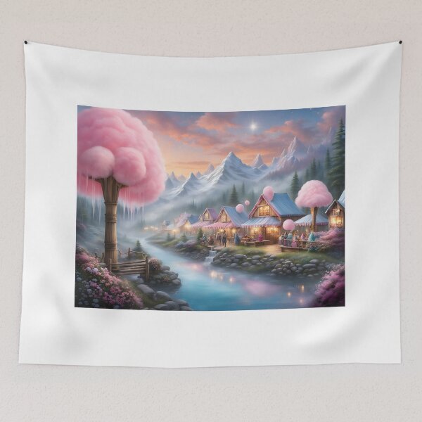 Item preview, Cotton Candy Village  designed and sold by Everythingstakn.