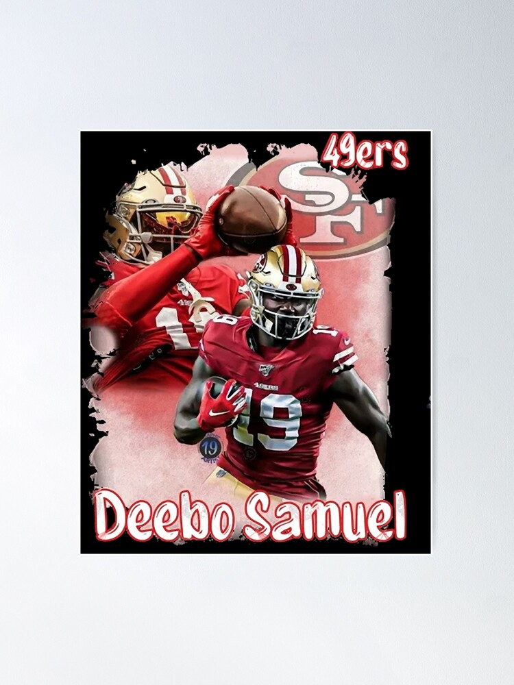 Player Football NFL Deebo Samuel Deebo Samuel Deebosamuel San Francisco  49Ers San Francisco 49Ers Sa Poster