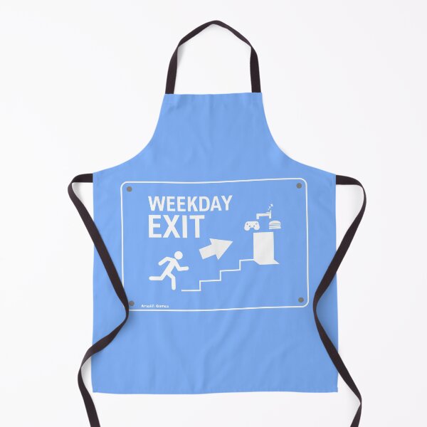 Item preview, Weekday Exit Sign designed and sold by ArashiiGames.