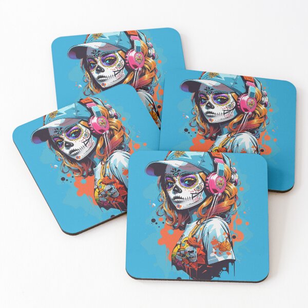 Item preview, Draw skull girl designed and sold by HEL-GSHOP.