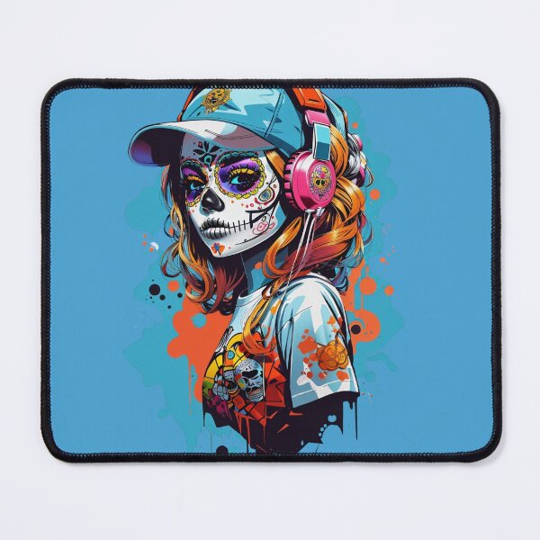Item preview, Draw skull girl designed and sold by HEL-GSHOP.