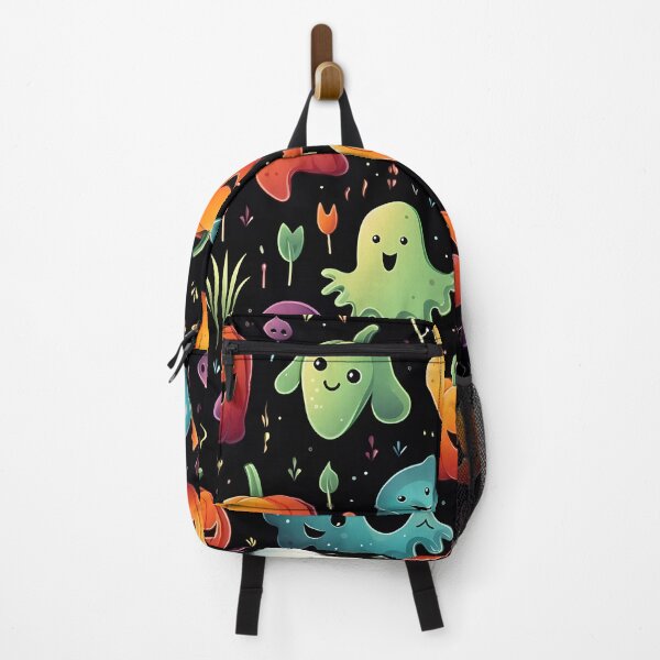 Item preview, Cute Pumpkin colorful Halloween Seamless Pattern designed and sold by sfwArt.
