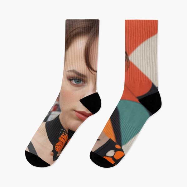Item preview, Portrait of butterflies woman designed and sold by jsebouvi.