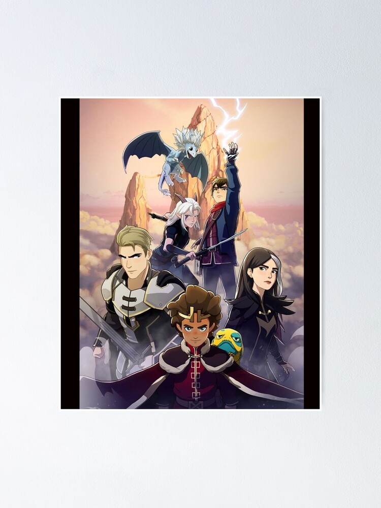 Thumbnail 1 of 3, Poster, war prince dragon designed and sold by KIWANLEYLAND.